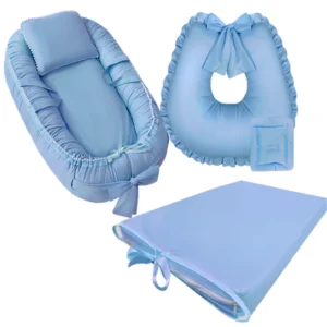 Ninho Redutor, Almofada de Amamentação e Trocador com Capa Plástica Impermeável