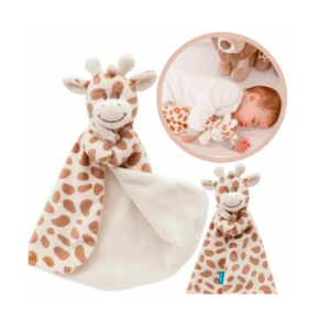 Naninha Para Bebê Buba Pelúcia Hipoalergênica Girafinha